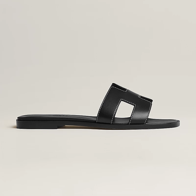 Hermès Sandales Oran 'Noir'