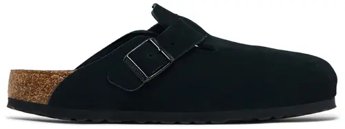 Birkenstock Boston Soft Footbed Narrow 'Noir'