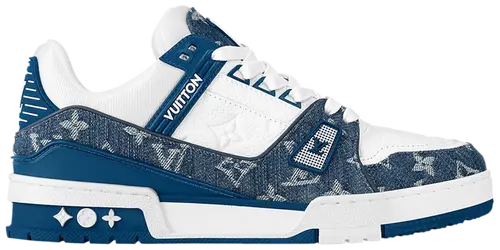 Louis Vuitton Wmns Trainer 'Monogram Denim - Light Blue'